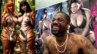 Transgender Furries Getting Hard Having Fun In Nature, AI Generated