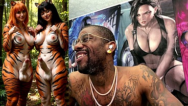 Transgender Furries Getting Hard Having Fun In Nature, AI Generated