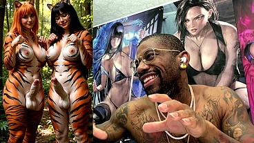 Transgender Furries Getting Hard Having Fun In Nature, AI Generated