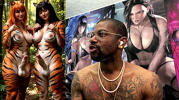 Transgender Furries Getting Hard Having Fun In Nature, AI Generated