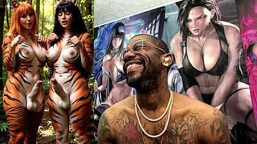 Transgender Furries Getting Hard Having Fun In Nature, AI Generated