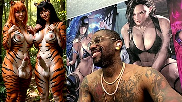 Transgender Furries Getting Hard Having Fun In Nature, AI Generated