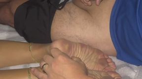 Cuck Candy Foot Cum Gummy Feast - Stroke on My Soles & Bag Your Beta Load for Cleanup!