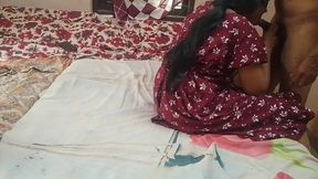 Husband and Wife Enjoy Sex at Home
