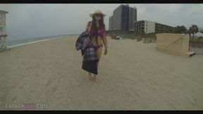 Follow Farrahs Beach Booty- POV