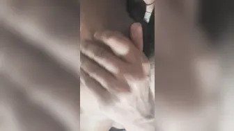 Young twink pleasures himself with big black cock anal masturbation