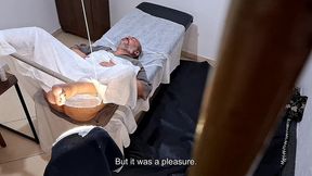 he went to the doctor to have his prostate examined, but the doctor stuck the strapon in his ass.