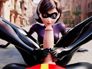 Superhero Ladyboy on a Smutty Mission – Stuffed with Schlongs in Every Hole & Double Penetration