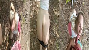 quick fuck in the woods