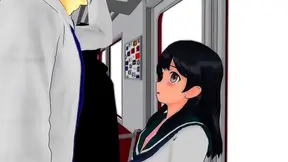 Big-Titted Babe Rides Wild Train Fuck with Hot Paizuri Action