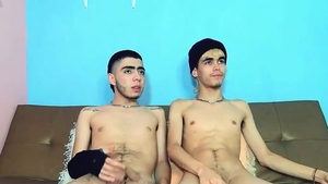 slender allies duo With XXL man-meat