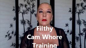 Filthy Cam Whore Training Goddess Natasha (MOV)