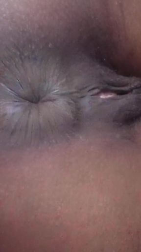 Spreading My Butt Cheeks Anal Contractions Rubbing My Pussy
