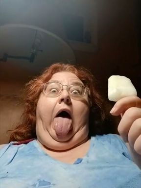 I love Ice cream, bananas and popsicles Yum