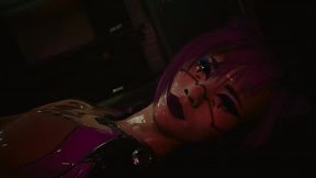 Rita Wheeler - Hammer Club Sex Scene (Cyberpunk 2077 In-game Ultra Settings)