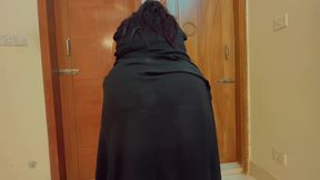 Huge Hanging Fat Boobs &amp; Big Ass Arab Hot Stepaunty Want Fuck From Neighbor When Her Husband Go to Market!