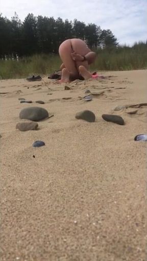 Nudist beach whiteford sands part 2