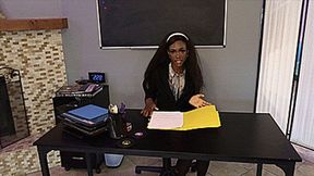 Sexy Office Strip Tease JOI With Anastasia Valentine (HD 1080p MP4)
