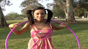 Your step daughter'_s innocent face is covered in cum