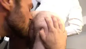 YesFather: Brent North hard kissing each other sex tape