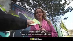 Fake model agent banging sexy ass Charlie Forde in an abandoned room