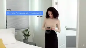 Good for Business: Seductive Wife Tames Client with Her Naughty Twat
