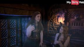 ”MyDirtyHobby - Lara-Introverted Meets Her Friend At The Tavern & They Rave About Their Tales From Their Trav - Free Porn Video”