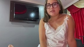 Sharing a bed with my step-aunt leads to accidental sex on a family trip