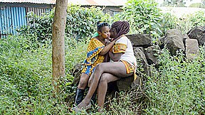 Real Tribal African Girlfriends Public Making Out For Enjoyment