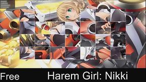 Harem Girl's steamy puzzle-solving session is free to play