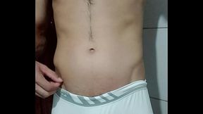 Escapou depois do banho