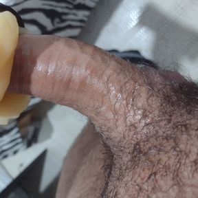 Blowjob with my toy