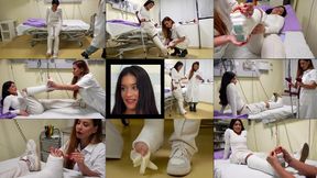 Carolina SLWC Cast Check and To Massage at the Clinic (in HD 1920X1080)