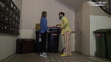 Behind The Scenes Of Lili Charmelle Fucking With Homeless