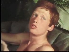 Bimbo Ginger With A gigantic wood