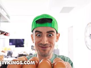 REALITY KINGS - Blondie Fesser Takes Control And Rides Her Stepson’s Face & Cock Like a Pro