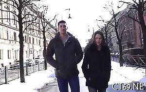 Sexy slut acquires hot fuck