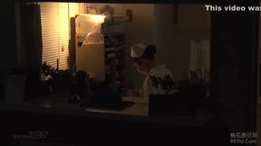 Naughty Nurse&#039;s Steamy Asian Creampie in HD