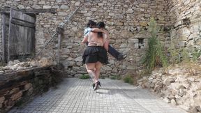 The Photographer's Toy - Strong BBW Poses Carries and Rides Her Model