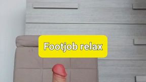 Footjob relax