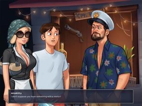 Summertime Saga V0.20.5 - Pt.249 - Swimming Nacked in the Sea