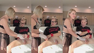 BDSM hair removal for tublancopapi