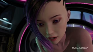 Sexy beauty Lina is waiting for you in her private room in VR Neon dreams Nexus 3