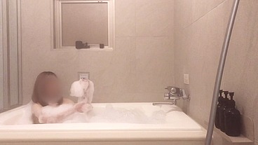 Mixed bathing in a bubble bath