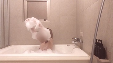Mixed bathing in a bubble bath