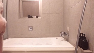 Mixed bathing in a bubble bath