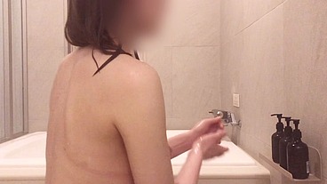 Mixed bathing in a bubble bath
