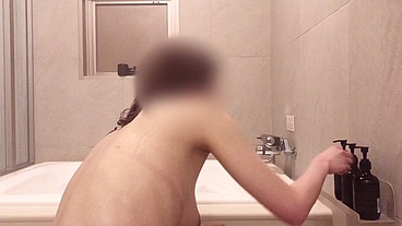 Mixed bathing in a bubble bath