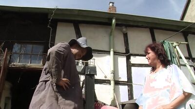 Grandma redheads love fucking in the great outdoors