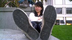 MY THICK WIDE NASTY STINKY COLLEGE SOLES